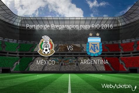 mexico vs argentina sub 23 partido